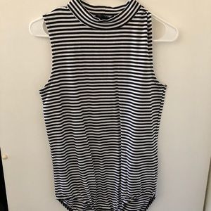 Striped body suit thingy